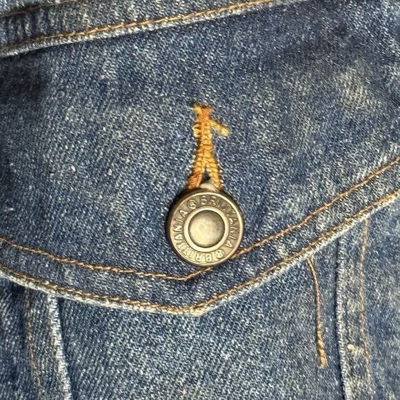 A&W Restraunt Las Vegas Convention 1996 Denim Jacket Brittania Outerwear RARE - Picture 5 of 12